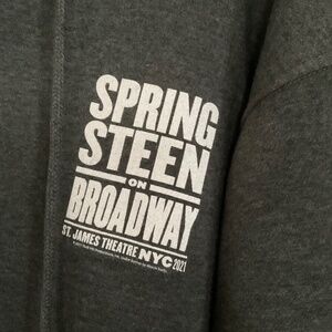 Bruce Springsteen, Hoodie, Size Large L, on Broadway